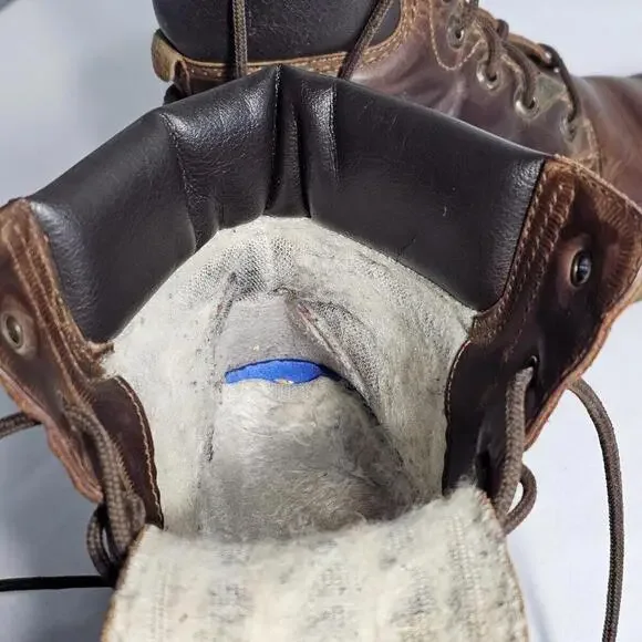 Vintage Panama Jack Brown Leather Ankle Boots Women's EU Size 38 US 7 - Picture 11 of 12